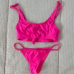 Vibrant Pink HMS bikini set